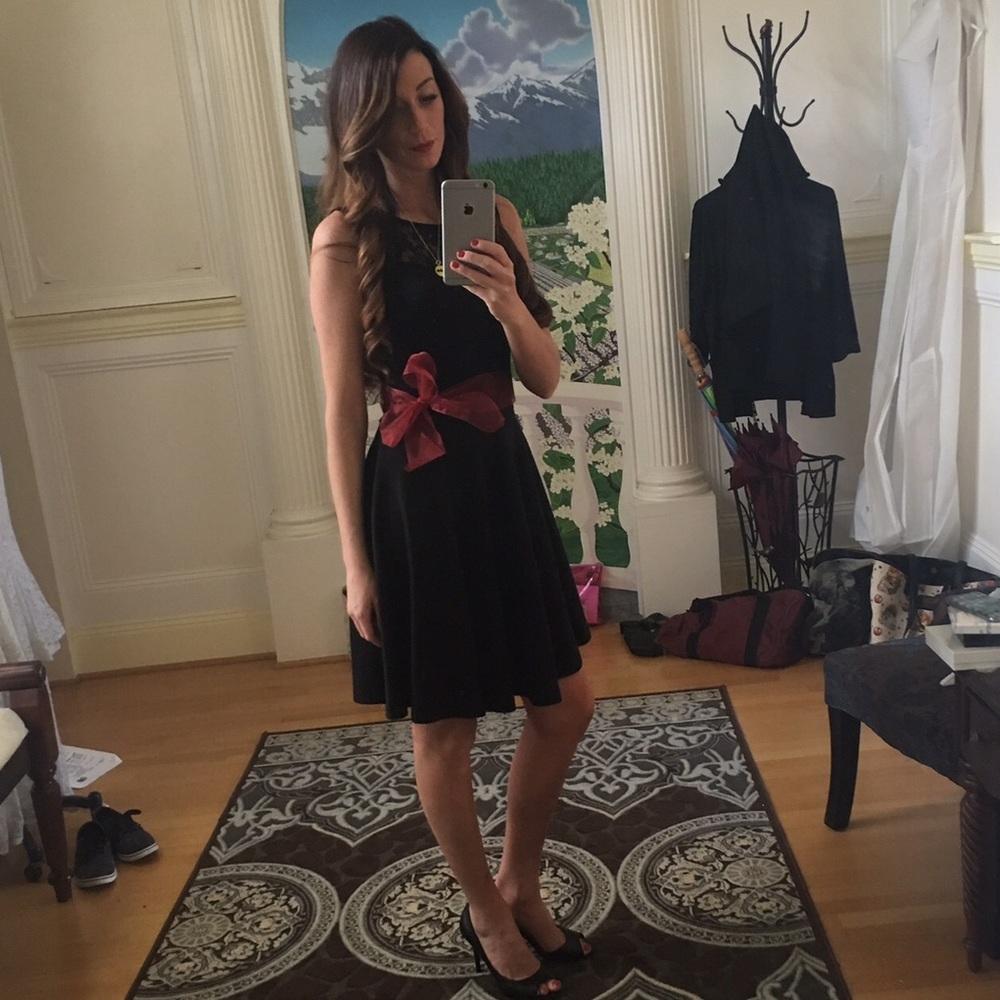 Black Bridesmaid dress